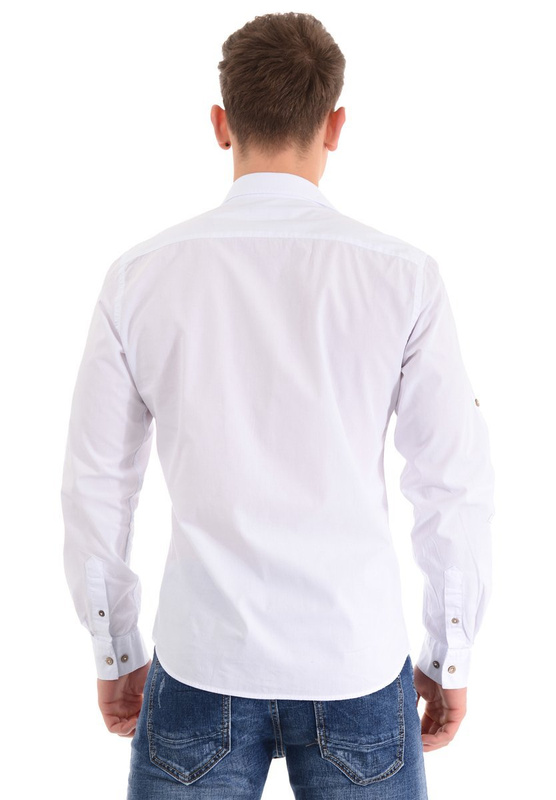 Męska Koszula Biała