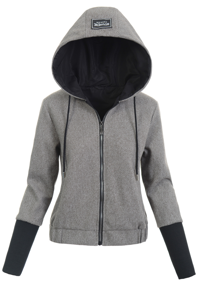 Damska Płaszcz Przejściowy Liza Brązowy