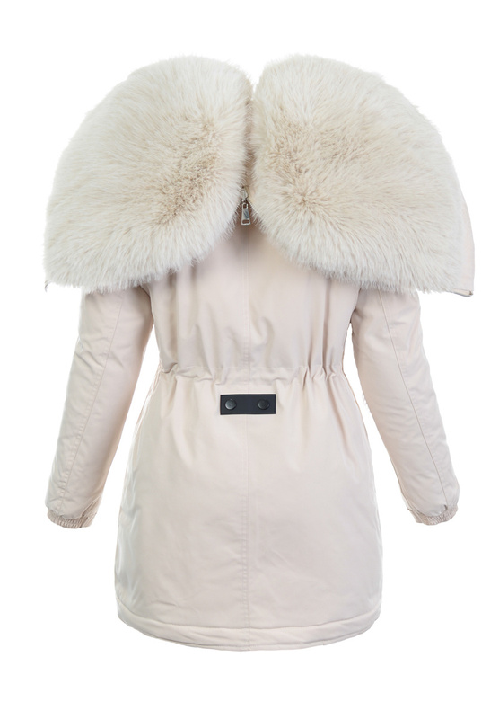 Parka Zimowa Parka Oxana Beżowa