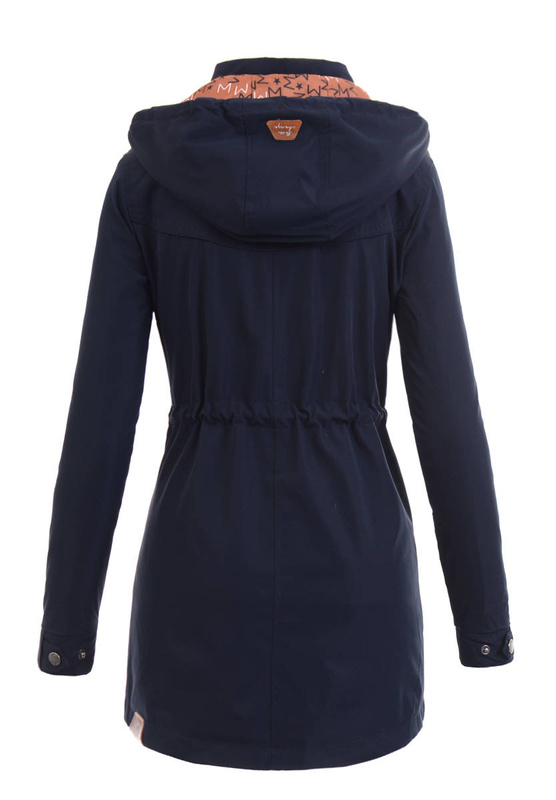 Kurtka Dwustronna Wiosenna Teresa Granatowa