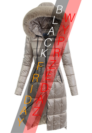 Damska Kurtka Pikowana Julita Beżowa