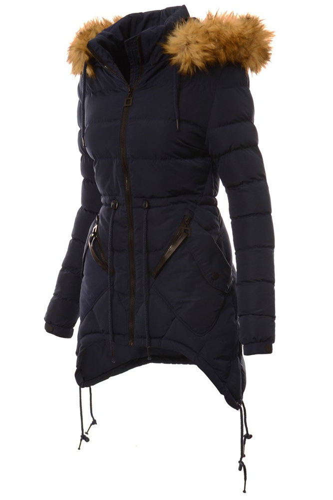 Damska Kurtka Ortalionowa Granatowa