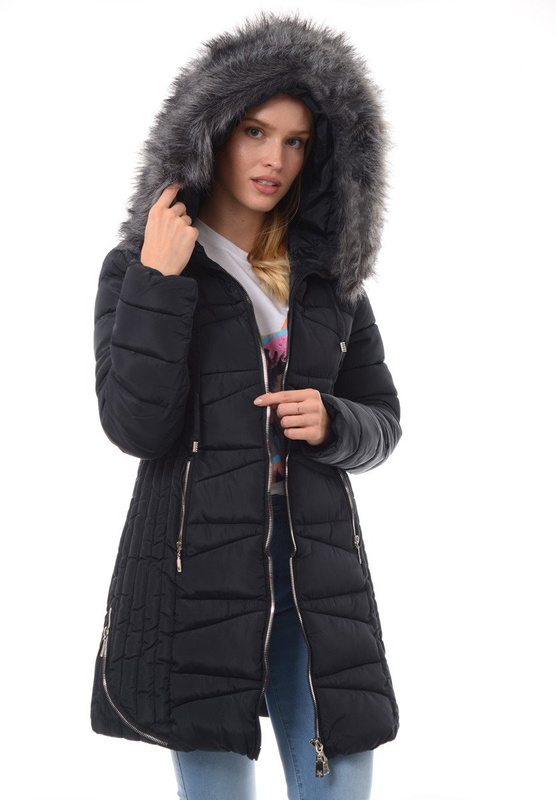 Damska Kurtka Ortalionowa Granatowa