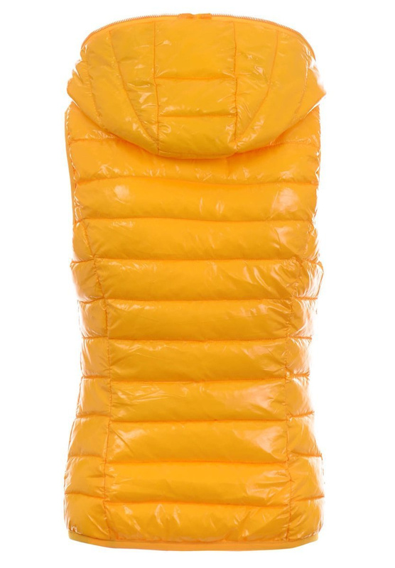 Damska Kamizelka Bezrękawnik Paula Żółty