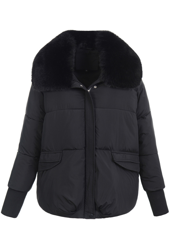 Damska Kurtka Zimowa Henryka Czarna