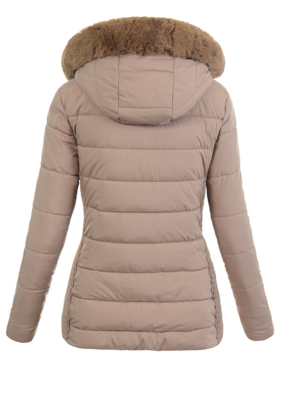 Damska Kurtka Zimowa Kaja Brązowa