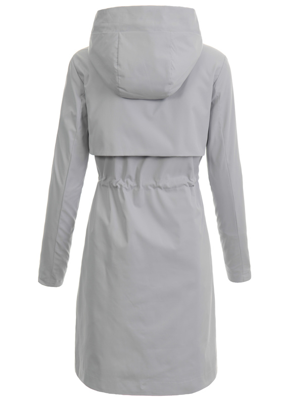 Damska Kurtka Parka Wiosenna Kamila Szara