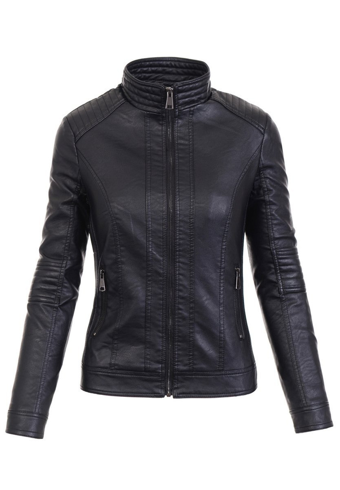 Damska Kurtka Ramoneska Wiktoria Czarna