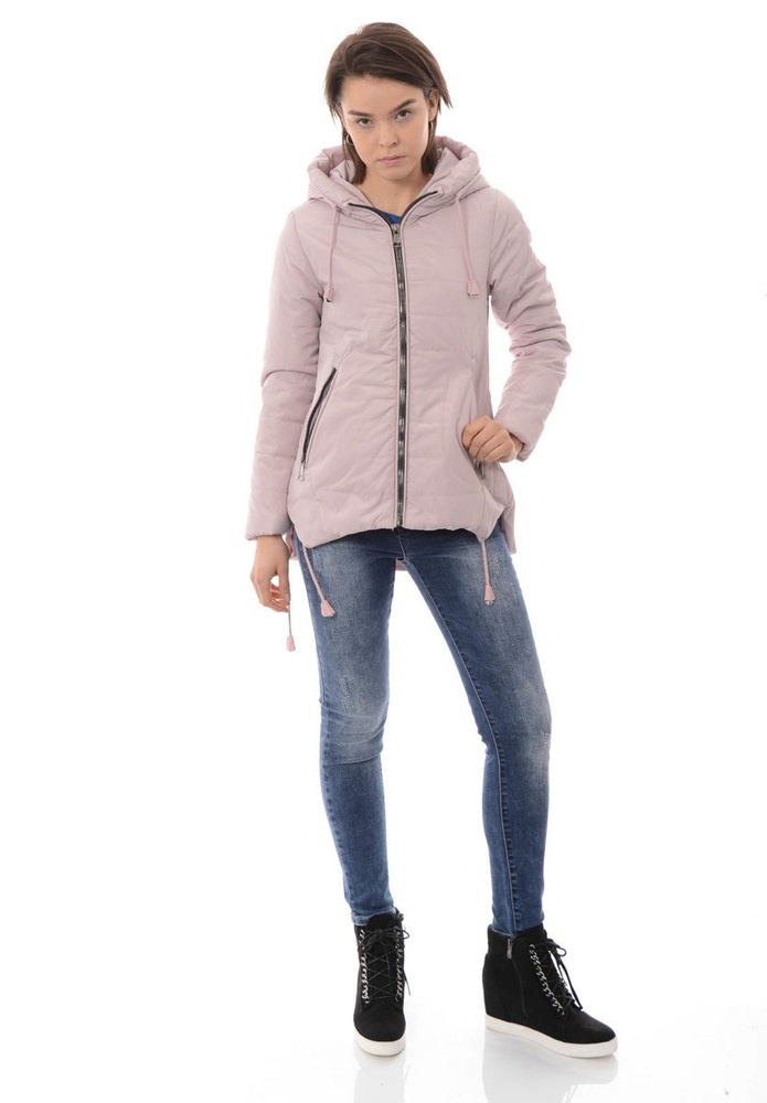 Damska Wiosenna Kurtka Tola Różowa