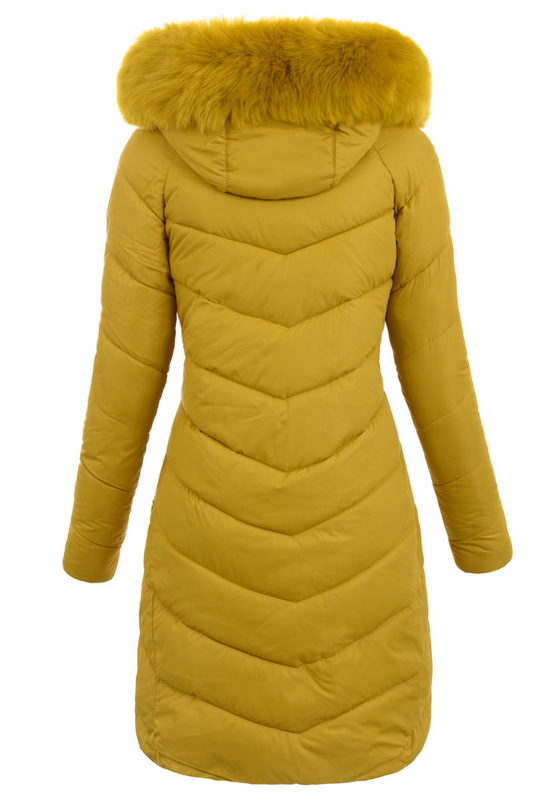 Damska Ortalionowa Kurtka Damska Konwalia Żółta