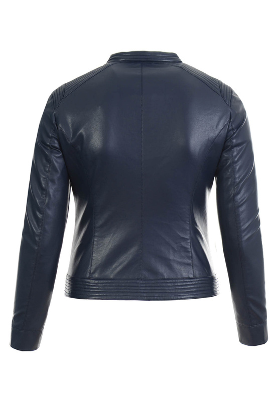 Damska Kurtka Ramoneska Danka Granatowa