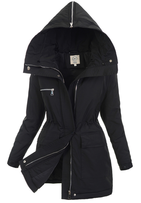 Parka Zimowa Parka Oxana Czarna