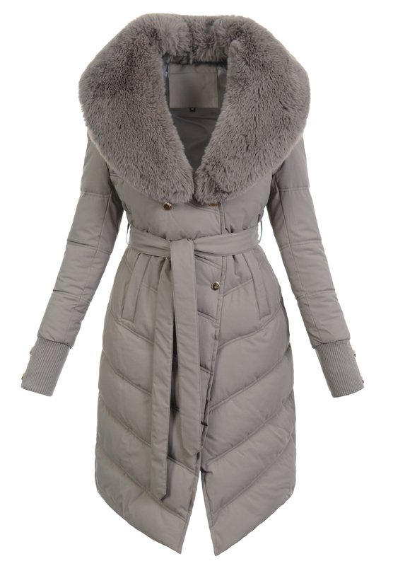 Damska Kurtka Zimowa Bronisława Brązowa