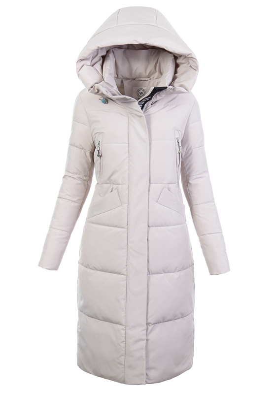 Damska Kurtka Ortalionowa Długa Florka Beżowa