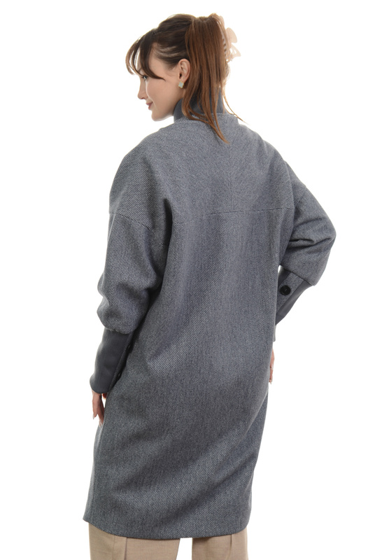 Damska Płaszcz Przejściowy Diana Grafitowy