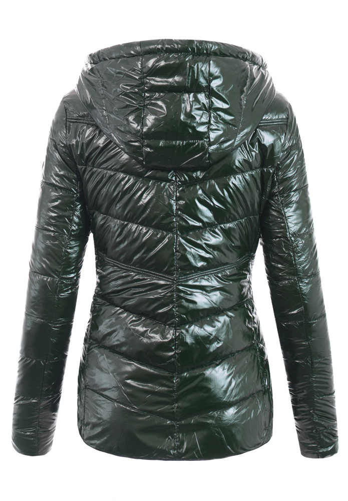 Damska Wiosenno - Jesienna Kurtka Samanta Zielona