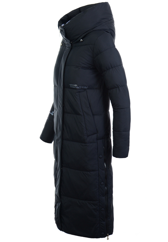 Damska Kurtka Ortalionowa Długa Waleria Czarna