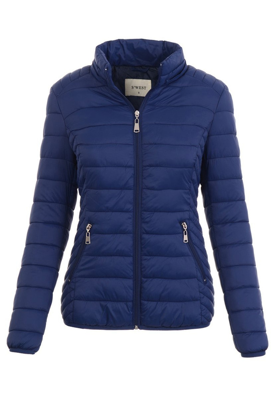 Damska Wiosenno- Jesienna Kurtka Malwina Granatowa