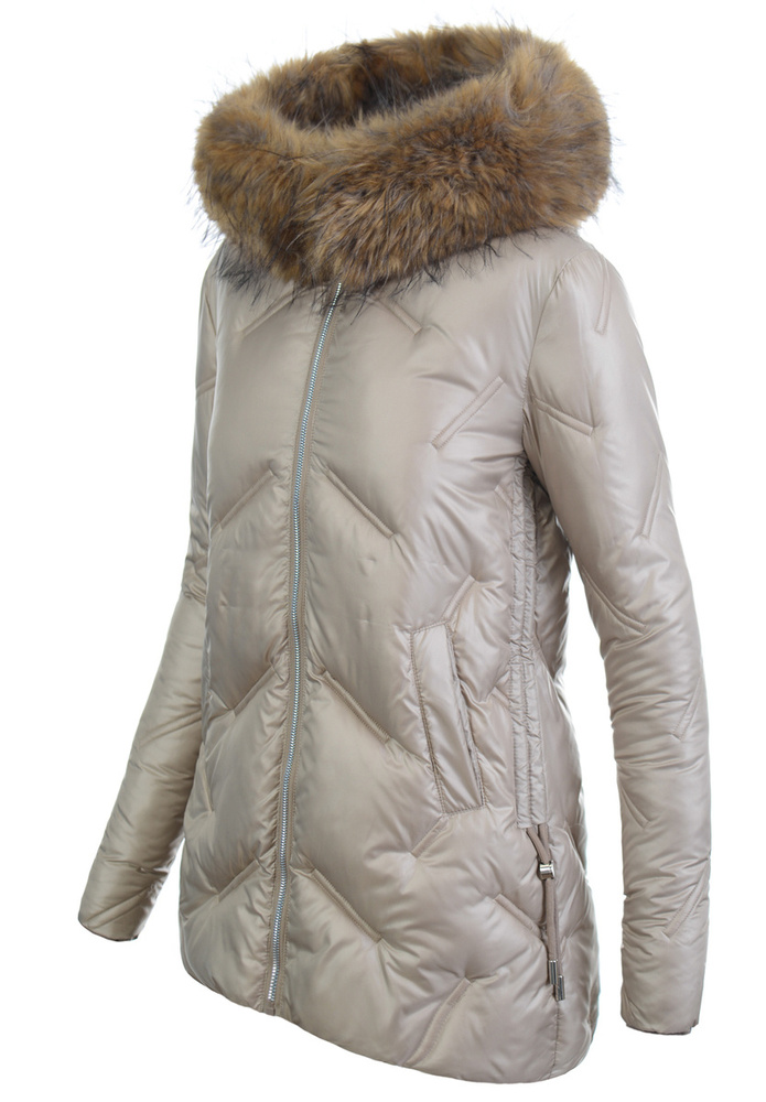 Damska Kurtka Zimowa Ofelia Cappuccino