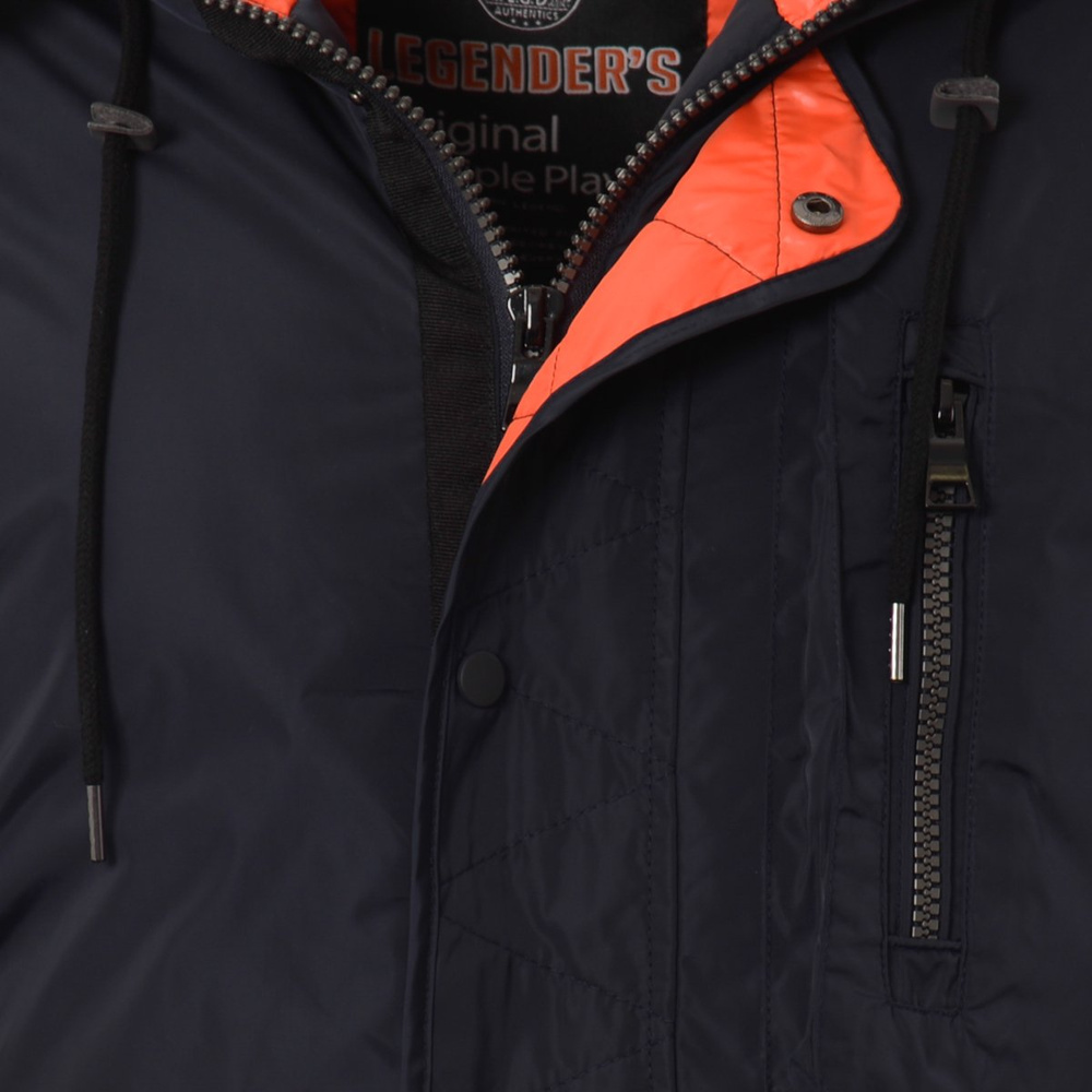 Legender's Steamer - Męska Kurtka Zimowa Granat (565)