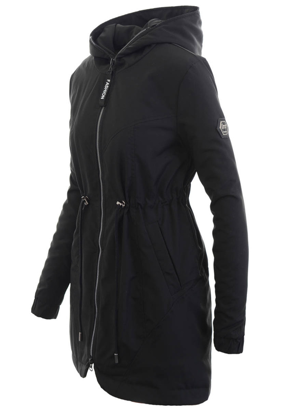 Damska Wiosenna Kurtka Rebeka Czarna