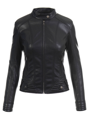 Damska Kurtka Ramoneska Karolina Czarna