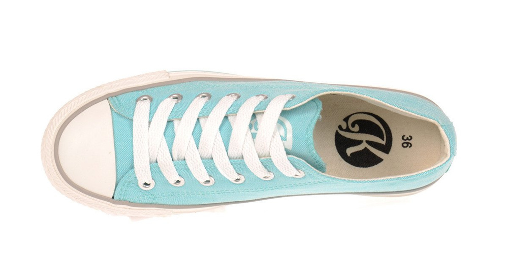 Niskie Trampki Tenisówki Mięta