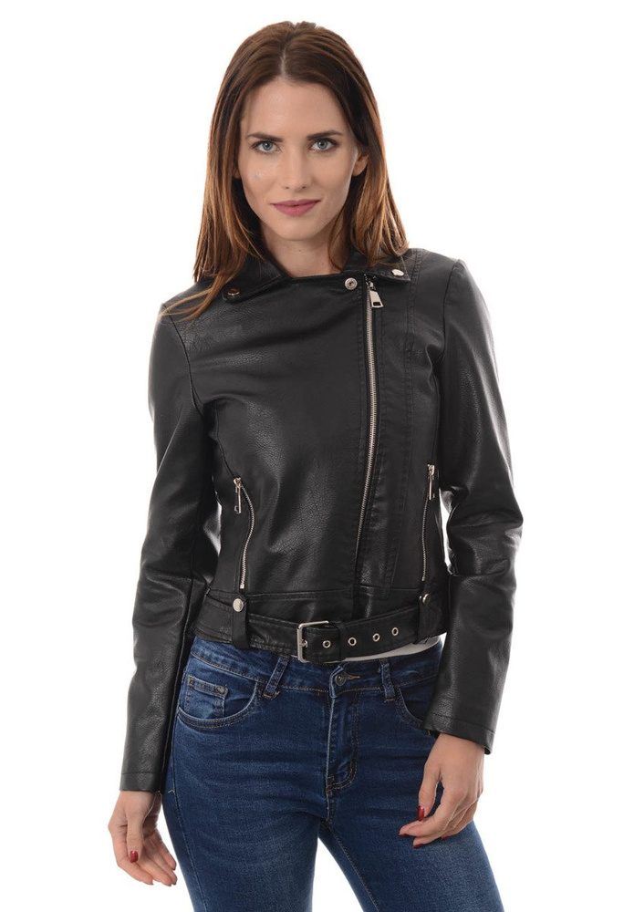 Damska Kurtka RamoneskaCzarna