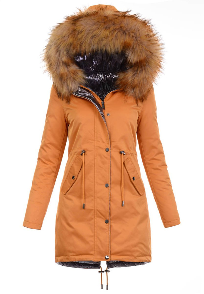 Parka Zimowa Wioletta Camel