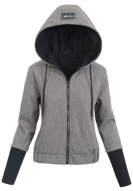 Damska Płaszcz Przejściowy Liza Brązowy