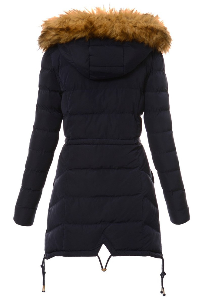 Damska Ortalionowa Kurtka Agnes Granatowa