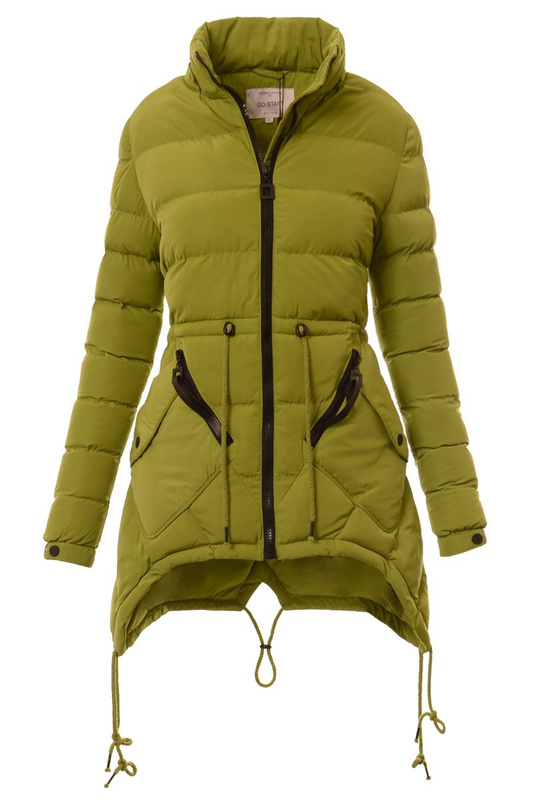 Damska Kurtka Ortalionowa Jasno Zielona
