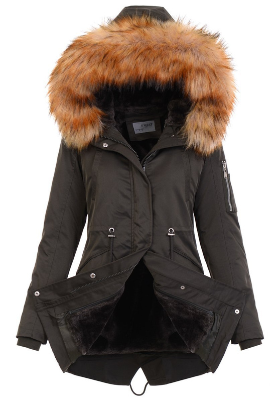Parka Zimowa 2w1 Sylwia Zielona