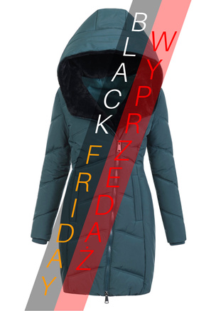 Damska Ortalionowa Kurtka Małgosia Zielona