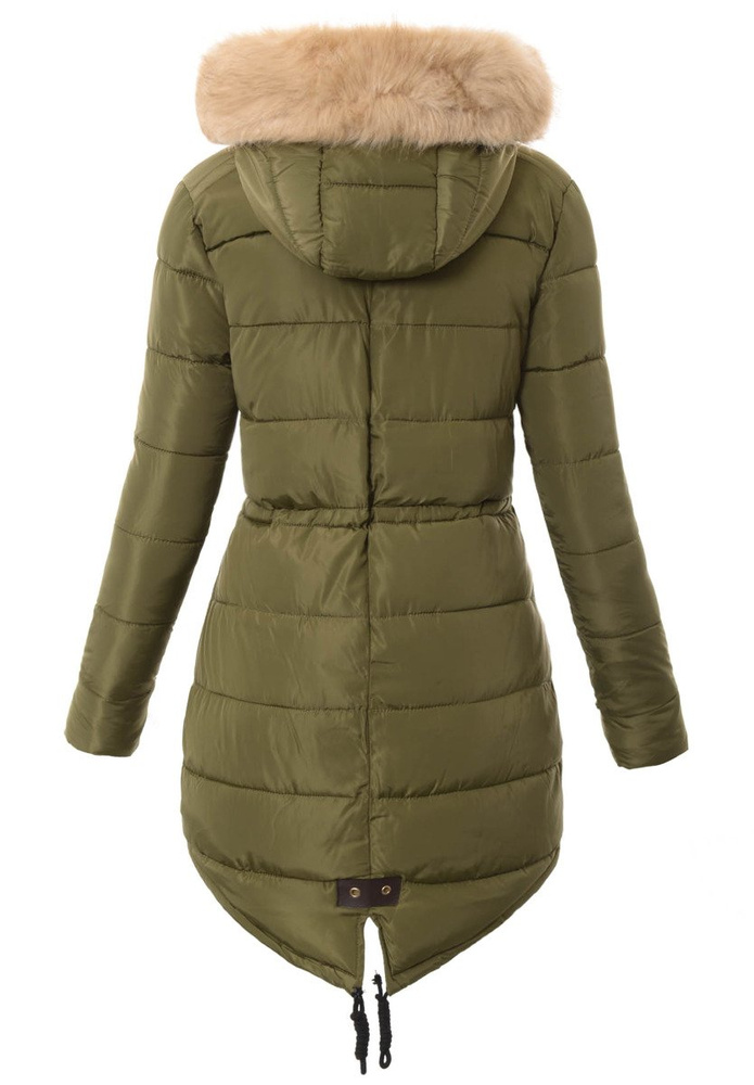 Damska Zimowa Kurtka Ortalionowa Loretta Zielona