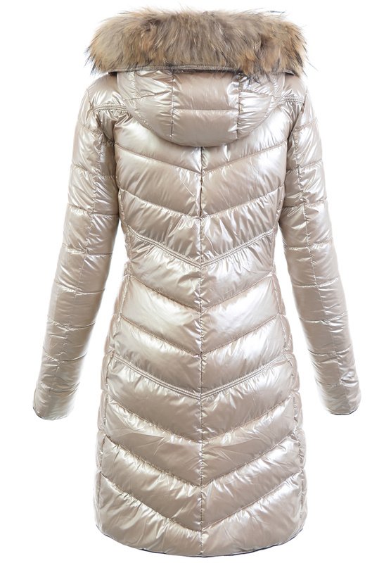 Damska Kurtka Ortalionowa Adela Beżowa