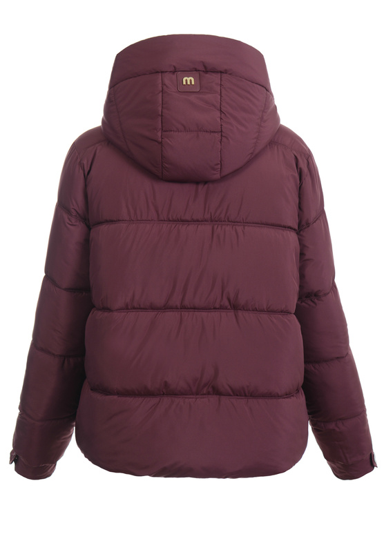Damska Kurtka Zimowa Honorata Bordowa