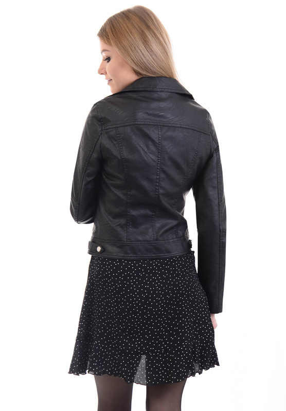 Damska Kurtka Ramoneska Anita Czarna