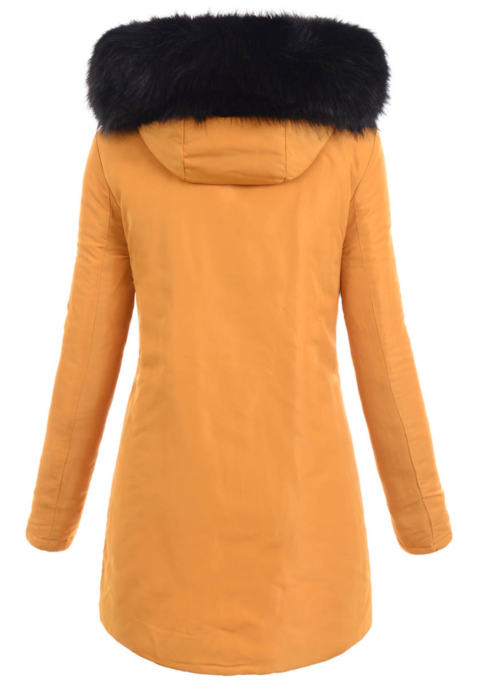 Damska Kurtka Ortalionowa Irmina Żółta