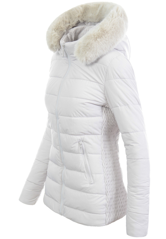 Damska Kurtka Zimowa Kaja Ecru