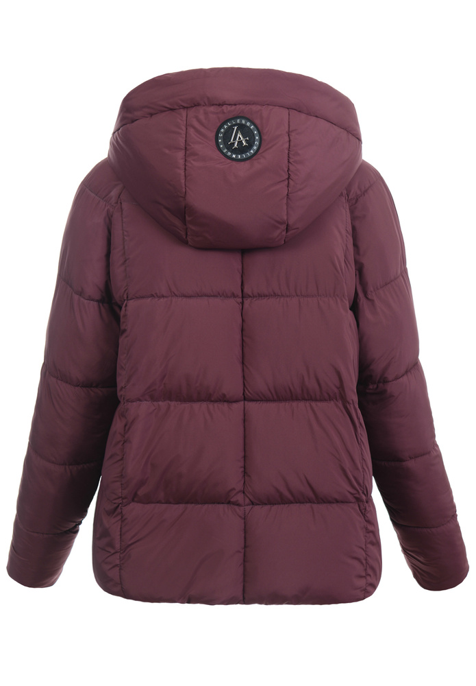 Damska Kurtka Zimowa Klara Bordowa