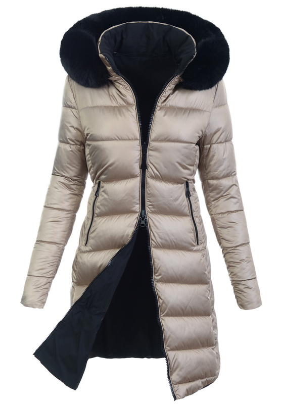 Damska Kurtka Ortalionowa Dwustronna Mary Cappuccino