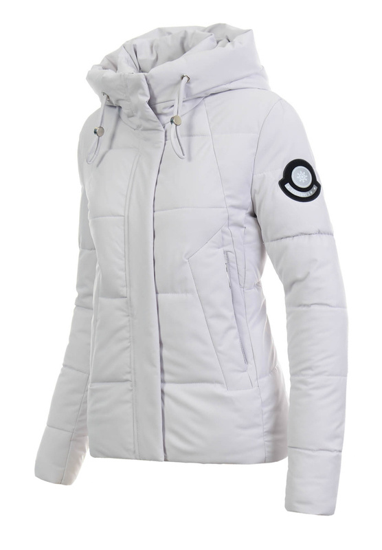 Damska Kurtka Zimowa Paula Jasno Szara