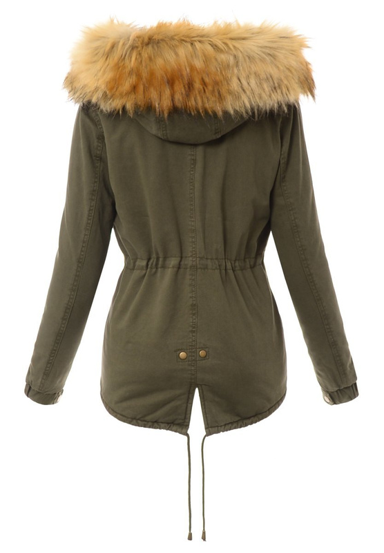 Kurtka Parka Leonina Zielona