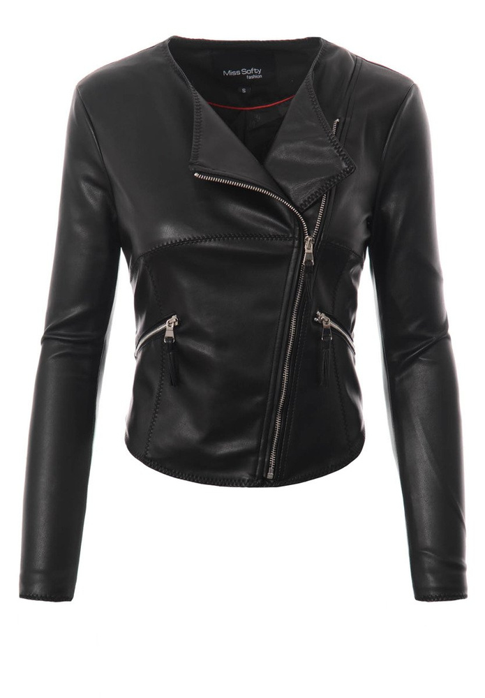 Damska Kurtka Ramoneska Czarna