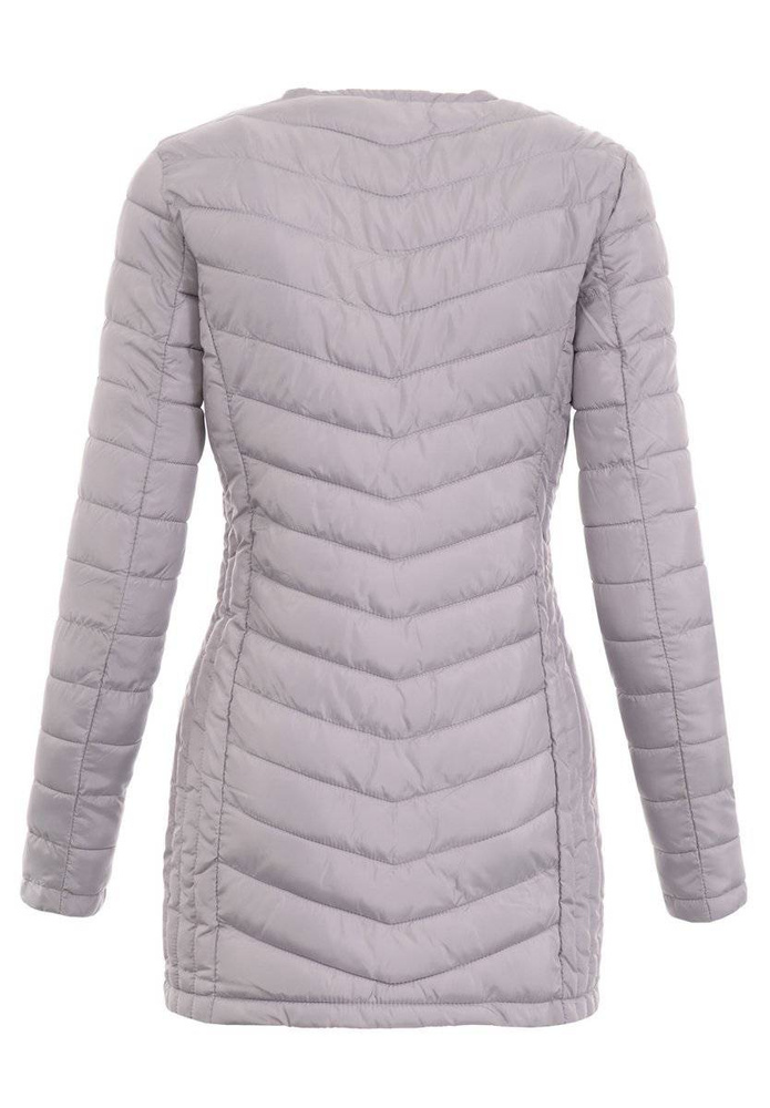 Damska Wiosenna Kurtka Bernadeta Szara