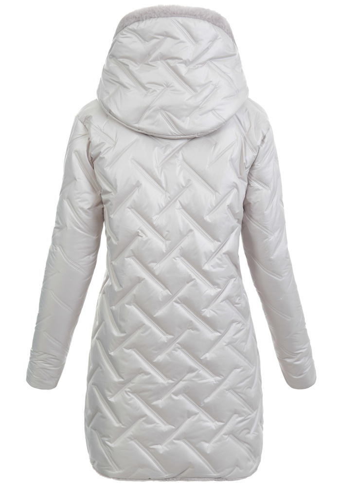 Damska Kurtka Zimowa Malina Różowa