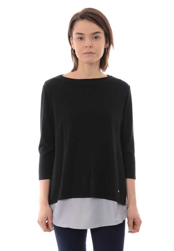 Damska Bluzka Oversize Czarna