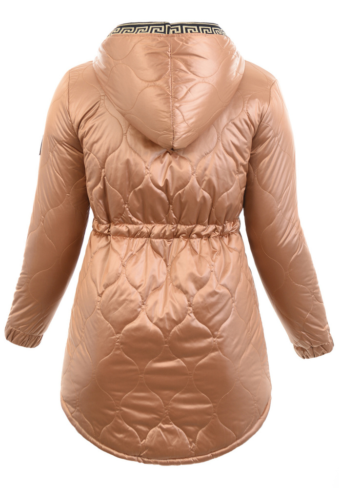 Damska Kurtka Ortalionowa Przejściowa Ariadna Brązowa