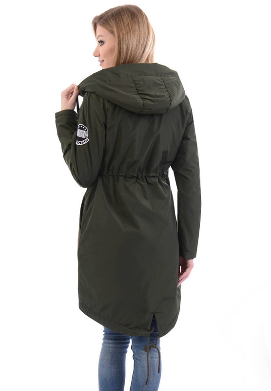 Kurtka Dwustronna Wiosenna Gabriela Khaki